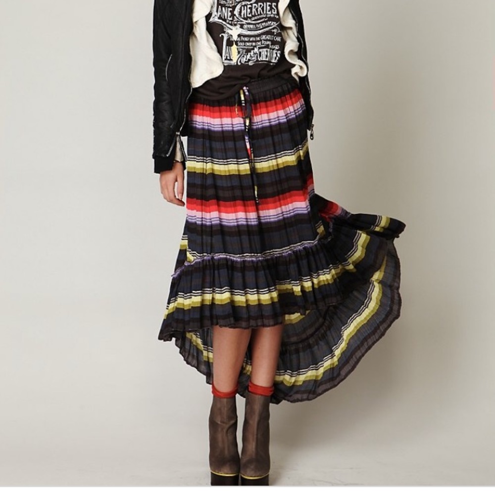Free People Hi-Low skirt